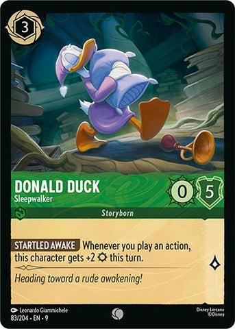 Donald Duck - Sleepwalker (83/204) [Fabled] - The Mythic Store | 24h Order Processing