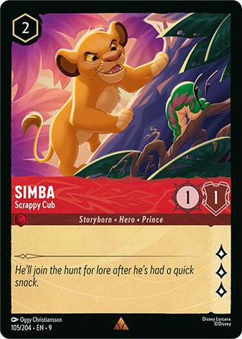 Simba - Scrappy Cub (105/204) [Fabled] - The Mythic Store | 24h Order Processing