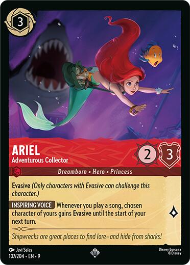 Ariel - Adventurous Collector (107/204) [Fabled] - The Mythic Store | 24h Order Processing