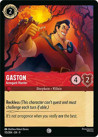 Gaston - Arrogant Hunter (115/204) [Fabled] - The Mythic Store | 24h Order Processing