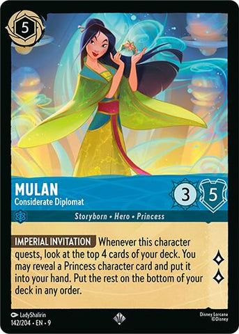 Mulan - Considerate Diplomat (142/204) [Fabled] - The Mythic Store | 24h Order Processing
