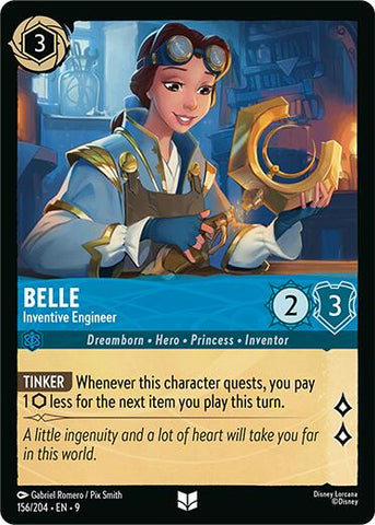 Belle - Inventive Engineer (156/204) [Fabled] - The Mythic Store | 24h Order Processing