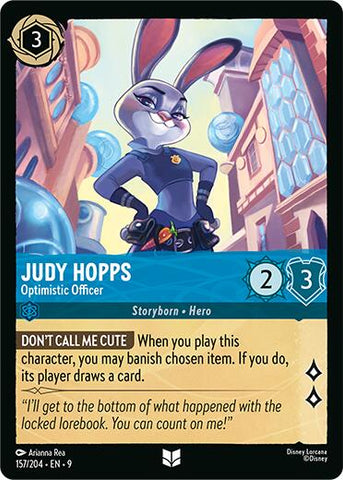 Judy Hopps - Optimistic Officer (157/204) [Fabled] - The Mythic Store | 24h Order Processing