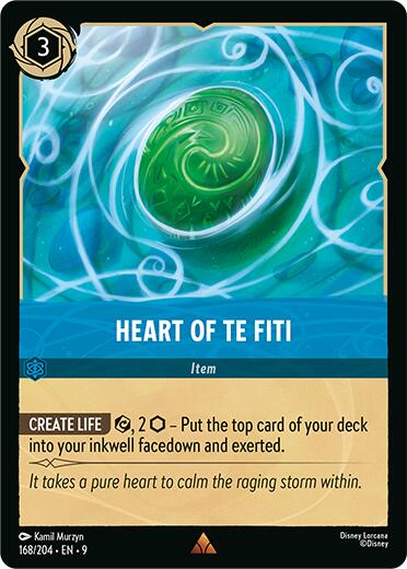 Heart of Te Fiti (168/204) [Fabled] - The Mythic Store | 24h Order Processing