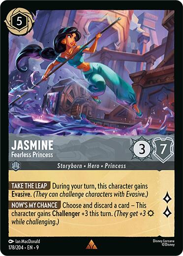 Jasmine - Fearless Princess (178/204) [Fabled] - The Mythic Store | 24h Order Processing