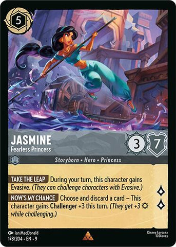 Jasmine - Fearless Princess (178/204) [Fabled] - The Mythic Store | 24h Order Processing