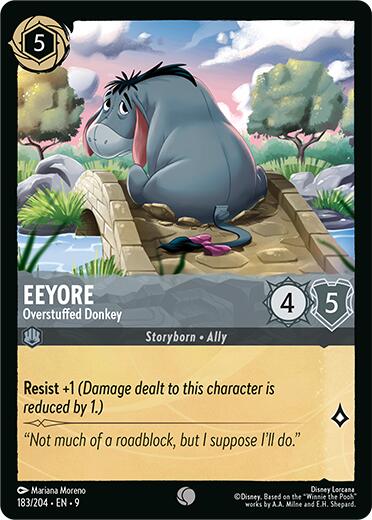 Eeyore - Overstuffed Donkey (183/204) [Fabled] - The Mythic Store | 24h Order Processing
