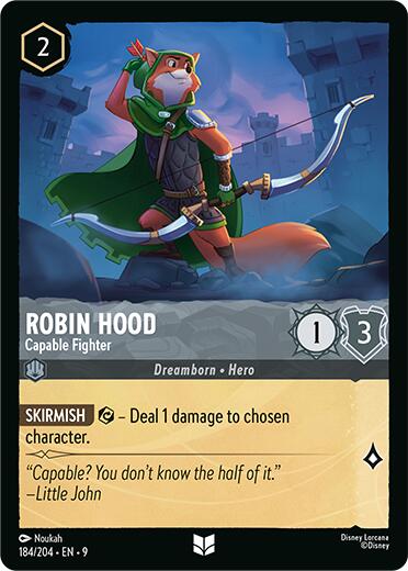 Robin Hood - Capable Fighter (184/204) [Fabled] - The Mythic Store | 24h Order Processing