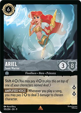 Ariel - Sonic Warrior (195/204) [Fabled] - The Mythic Store | 24h Order Processing