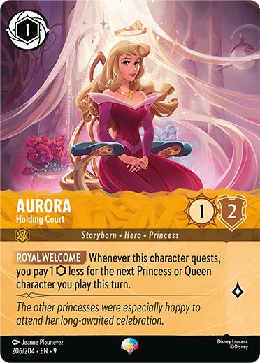 Aurora - Holding Court (Epic) (206/204) [Fabled] - The Mythic Store | 24h Order Processing