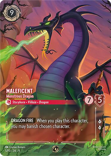 Maleficent - Monstrous Dragon (Store Championship) (5/P3) [Promo Cards] - The Mythic Store | 24h Order Processing