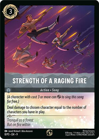 Strength of a Raging Fire (8/P3) [Promo Cards] - The Mythic Store | 24h Order Processing