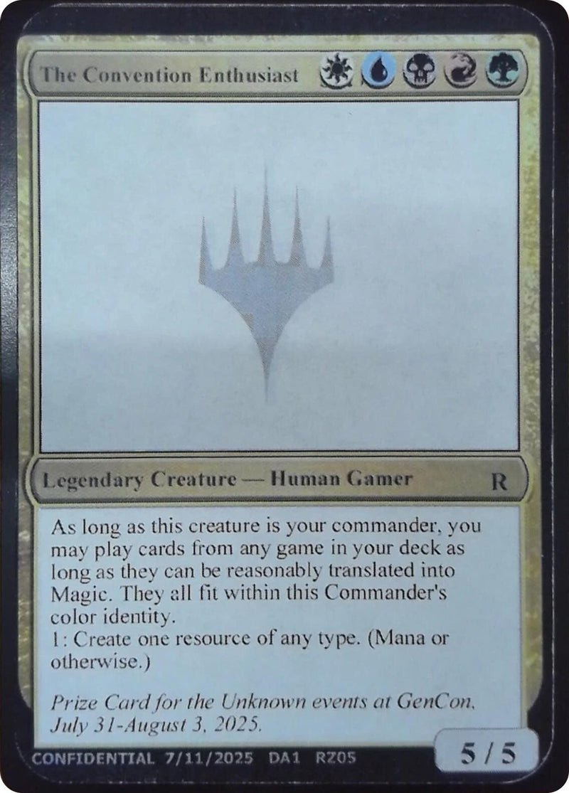 The Convention Enthusiast [Unknown Event] - The Mythic Store | 24h Order Processing