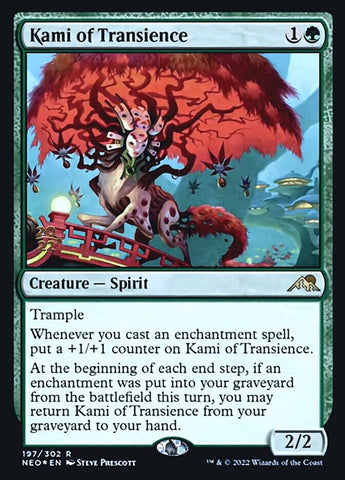 Kami of Transience [Kamigawa: Neon Dynasty Prerelease Promos] - The Mythic Store | 24h Order Processing