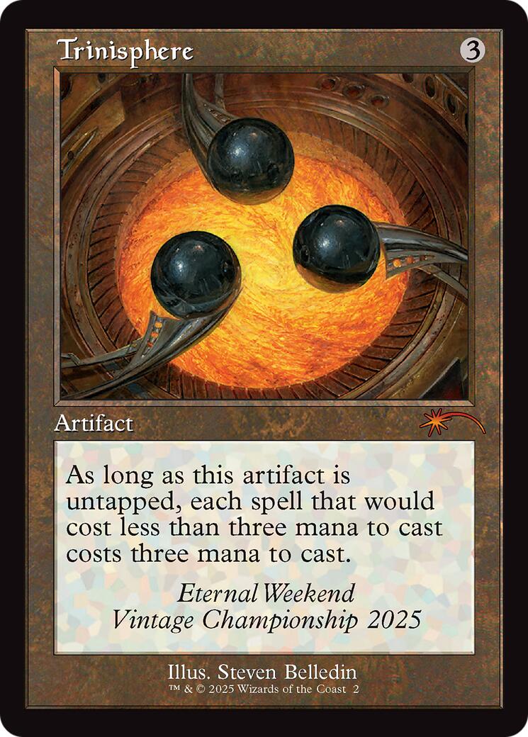 Trinisphere (Retro Frame) (Eternal Weekend 2025 Promo) [Eternal Weekend] - The Mythic Store | 24h Order Processing