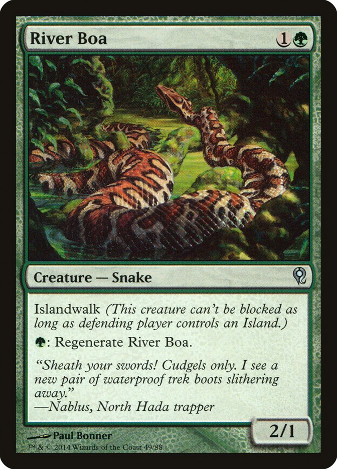 River Boa [Duel Decks: Jace vs. Vraska] - The Mythic Store | 24h Order Processing