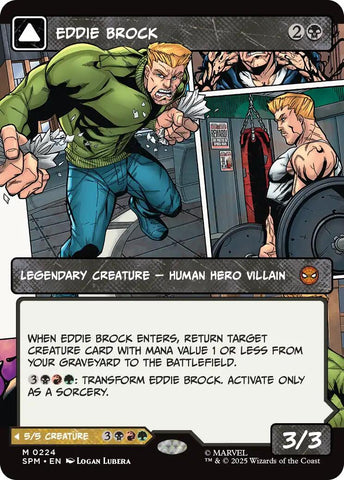 Eddie Brock (0224) (Borderless) [Marvel's Spider-Man] - The Mythic Store | 24h Order Processing