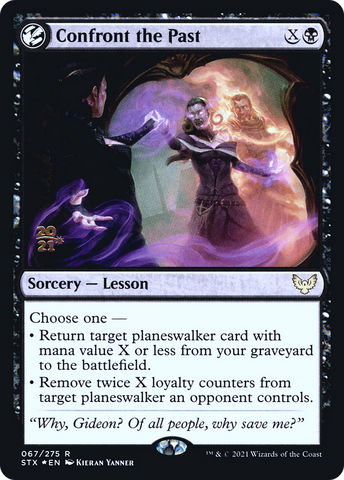 Confront the Past [Strixhaven: School of Mages Prerelease Promos] - The Mythic Store | 24h Order Processing