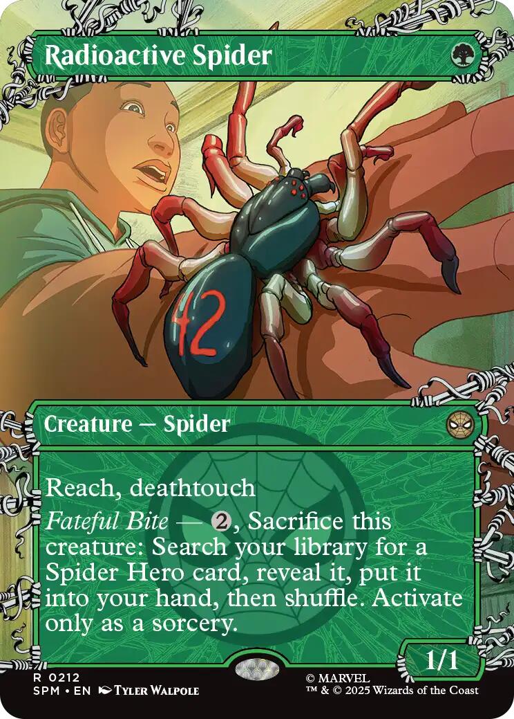 Radioactive Spider (Borderless) [Marvel's Spider-Man] - The Mythic Store | 24h Order Processing