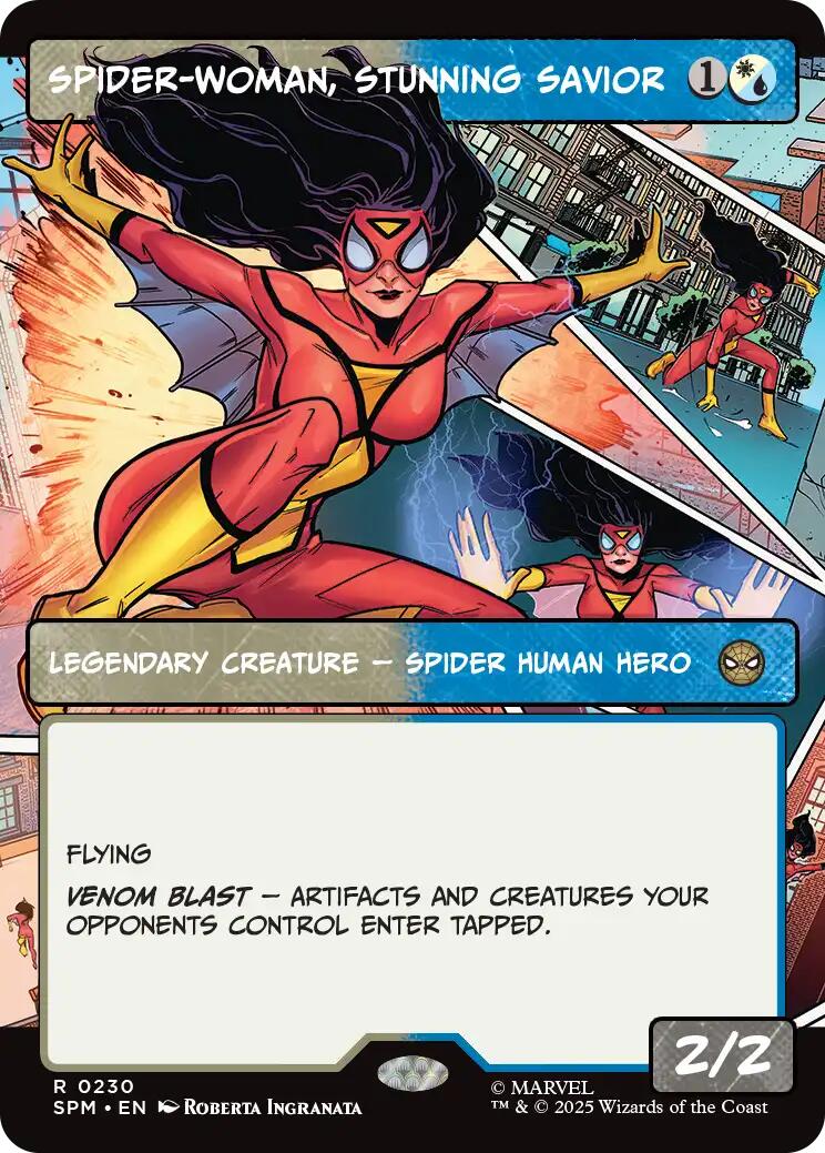 Spider-Woman, Stunning Savior (Borderless) [Marvel's Spider-Man] - The Mythic Store | 24h Order Processing