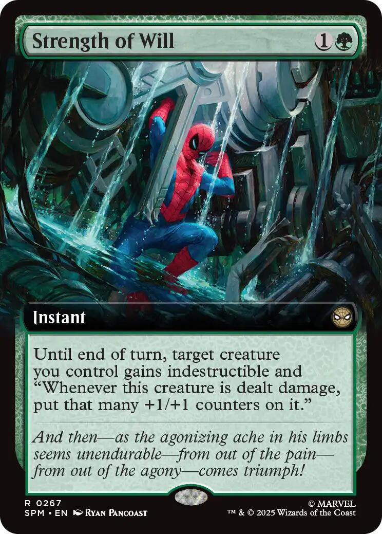 Strength of Will (Extended Art) [Marvel's Spider-Man] - The Mythic Store | 24h Order Processing