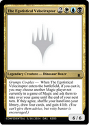 The Egotistical Velociraptor [Mystery Booster 2 Playtest Cards] - The Mythic Store | 24h Order Processing