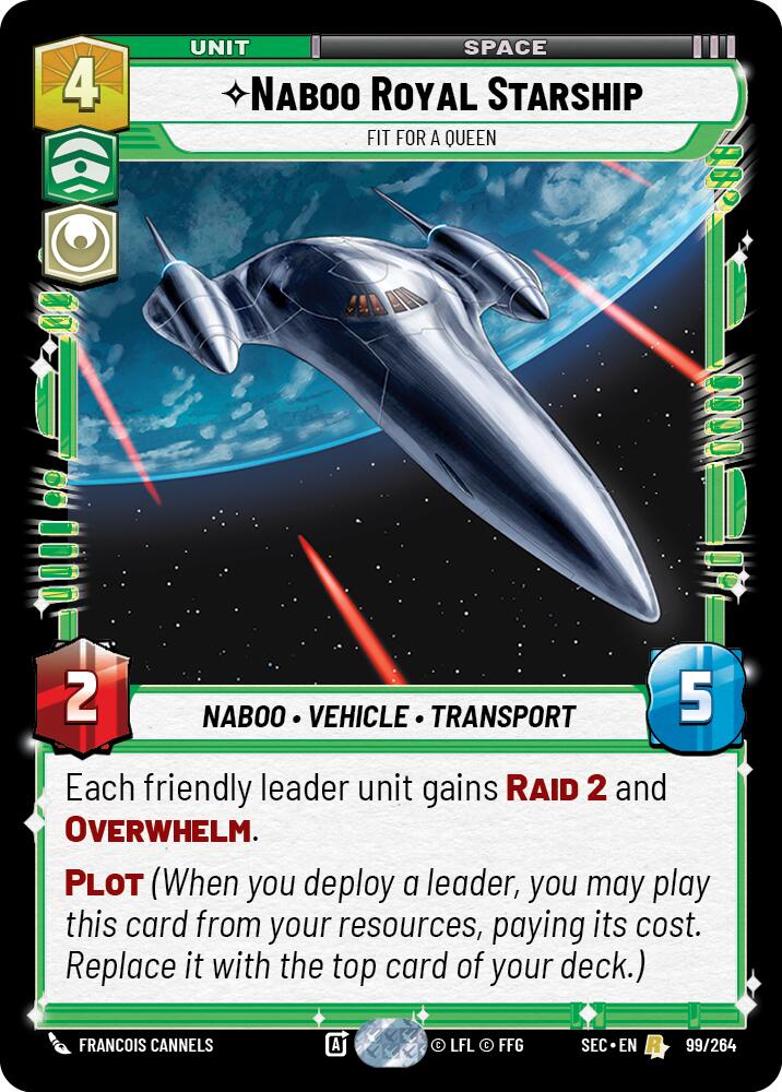 Naboo Royal Starship - Fit For A Queen (99/264) (99/264) [Secrets of Power] - The Mythic Store | 24h Order Processing