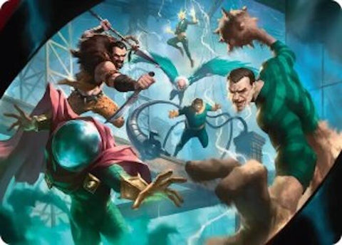 Behold the Sinister Six! Art Card (7/54) [Marvel's Spider-Man Art Series] - The Mythic Store | 24h Order Processing