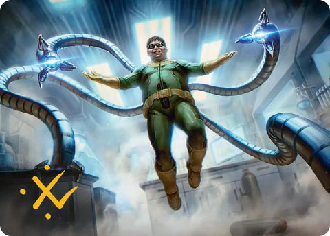 Doctor Octopus, Master Planner Art Card (25/54) (Gold-Stamped Signature) [Marvel's Spider-Man Art Series] - The Mythic Store | 24h Order Processing