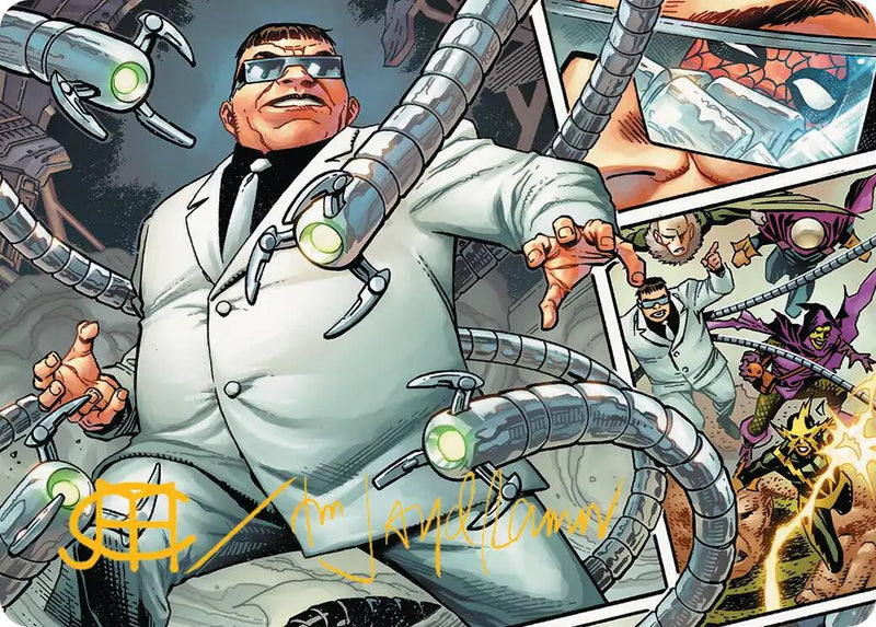 Doctor Octopus, Master Planner Art Card (48/54) (Gold-Stamped Signature) [Marvel's Spider-Man Art Series] - The Mythic Store | 24h Order Processing