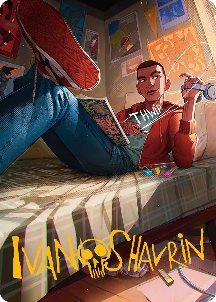 Miles Morales Art Card (Gold-Stamped Signature) [Marvel's Spider-Man Art Series] - The Mythic Store | 24h Order Processing