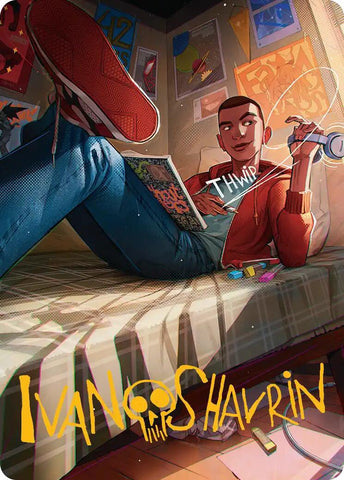 Miles Morales Art Card (Gold-Stamped Signature) [Marvel's Spider-Man Art Series] - The Mythic Store | 24h Order Processing