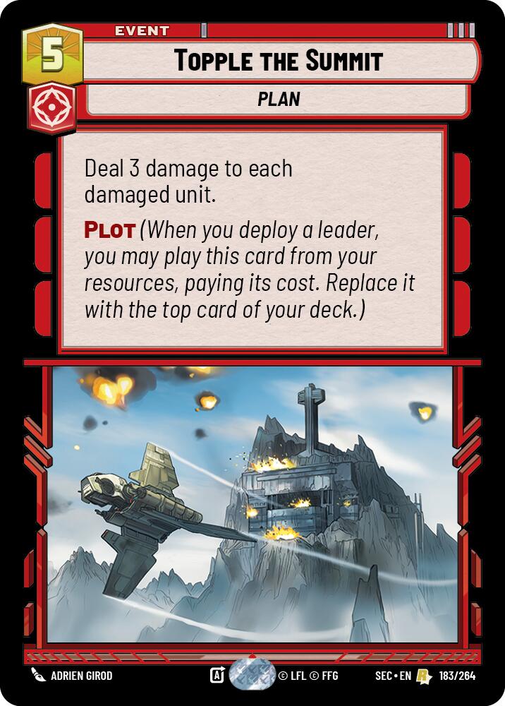 Topple the Summit (183/264) (183/264) [Secrets of Power] - The Mythic Store | 24h Order Processing