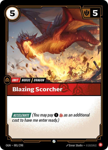 Blazing Scorcher (001/298) [Origins] - The Mythic Store | 24h Order Processing