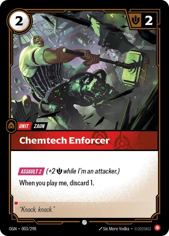 Chemtech Enforcer (003/298) [Origins] - The Mythic Store | 24h Order Processing