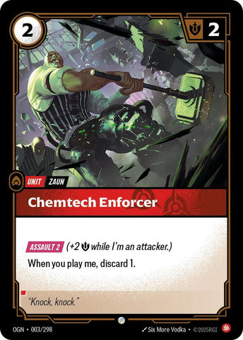 Chemtech Enforcer (003/298) [Origins] - The Mythic Store | 24h Order Processing