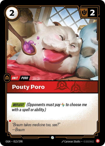 Pouty Poro (013/298) [Origins] - The Mythic Store | 24h Order Processing