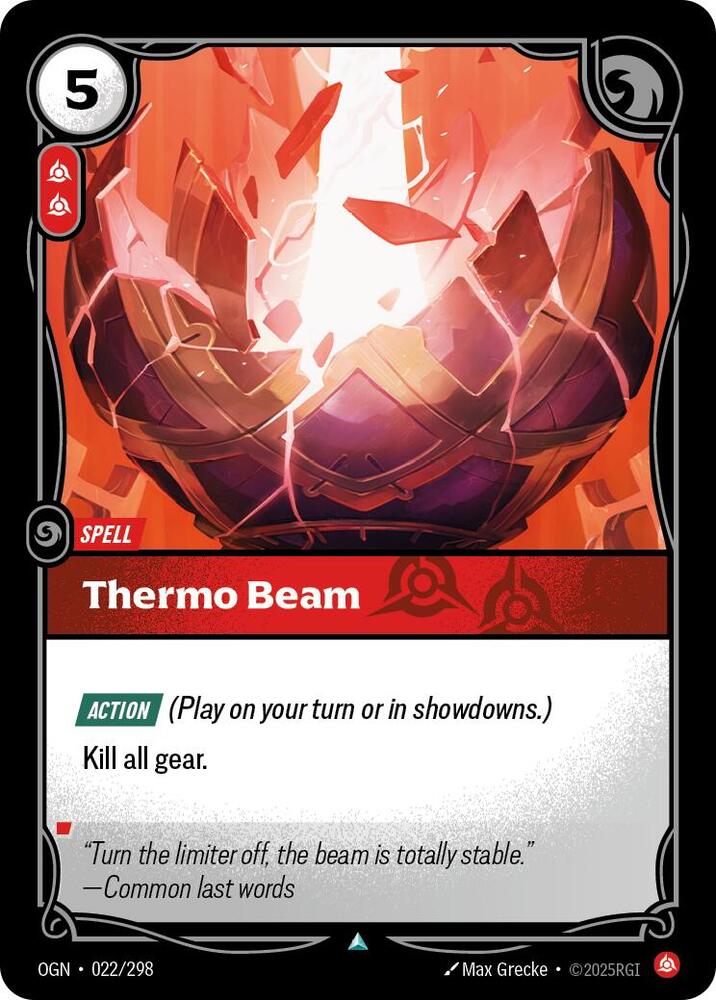 Thermo Beam (022/298) [Origins] - The Mythic Store | 24h Order Processing