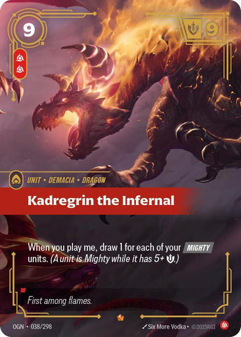 Kadregrin the Infernal (038/298) [Origins] - The Mythic Store | 24h Order Processing