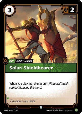 Solari Shieldbearer (051/298) [Origins] - The Mythic Store | 24h Order Processing