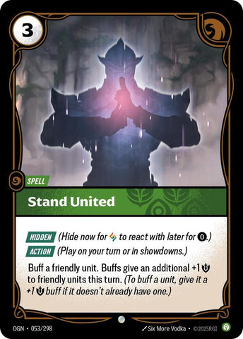 Stand United (053/298) [Origins] - The Mythic Store | 24h Order Processing
