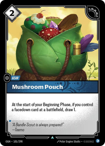 Mushroom Pouch (101/298) [Origins] - The Mythic Store | 24h Order Processing