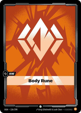 Body Rune (126/298) [Origins] - The Mythic Store | 24h Order Processing