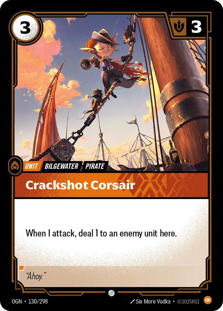 Crackshot Corsair (130/298) [Origins] - The Mythic Store | 24h Order Processing