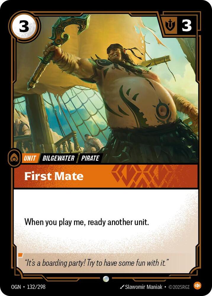 First Mate (132/298) [Origins] - The Mythic Store | 24h Order Processing
