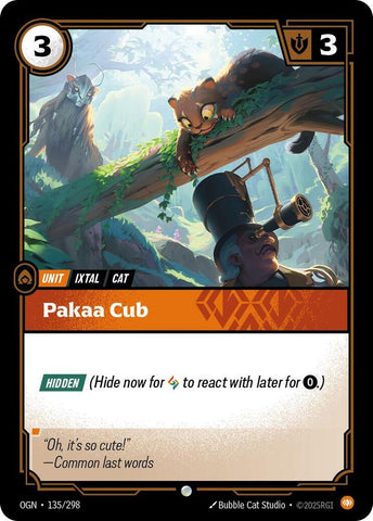 Pakaa Cub (135/298) [Origins] - The Mythic Store | 24h Order Processing