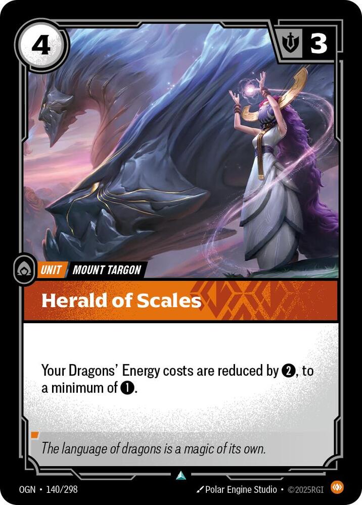 Herald of Scales (140/298) [Origins] - The Mythic Store | 24h Order Processing