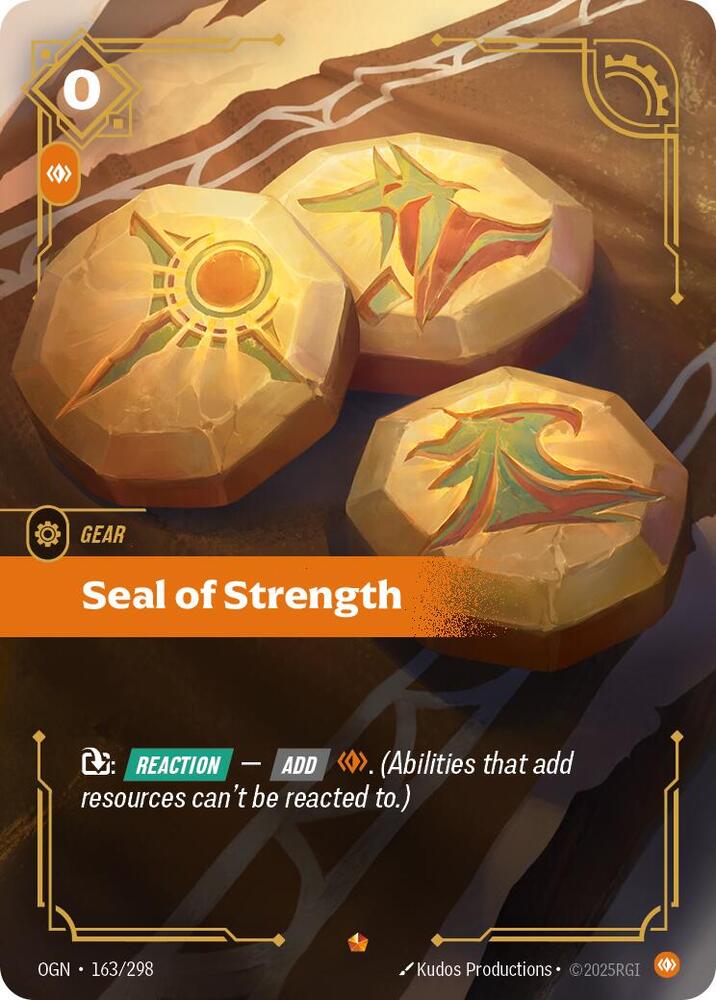 Seal of Strength (163/298) [Origins] - The Mythic Store | 24h Order Processing