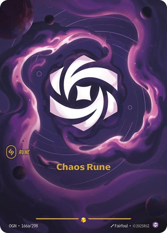 Chaos Rune (Alternate Art) (166a/298) [Origins] - The Mythic Store | 24h Order Processing