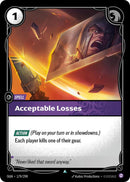 Acceptable Losses (179/298) [Origins] - The Mythic Store | 24h Order Processing